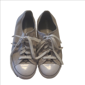 Converse Women's Sneakers in Gray and White  B1